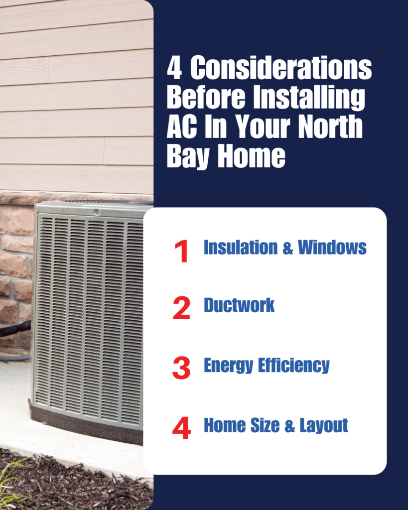 4 considerations before installing AC in your north bay home